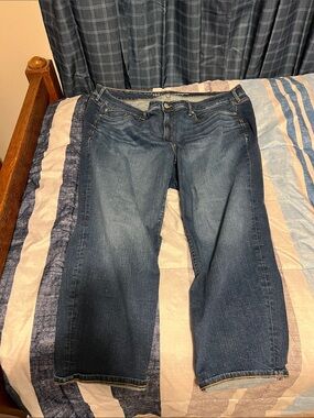 torrid Dark Blue Straight Leg Jeans